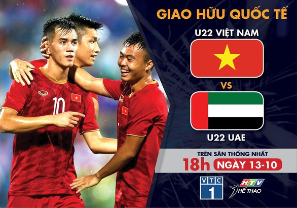 Lich truc tiep tran U22 Viet Nam vs U22 UAE