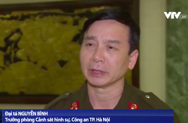 Truong phong CSHS Cong an Ha Noi thong tin ve vu viec o Dong Tam