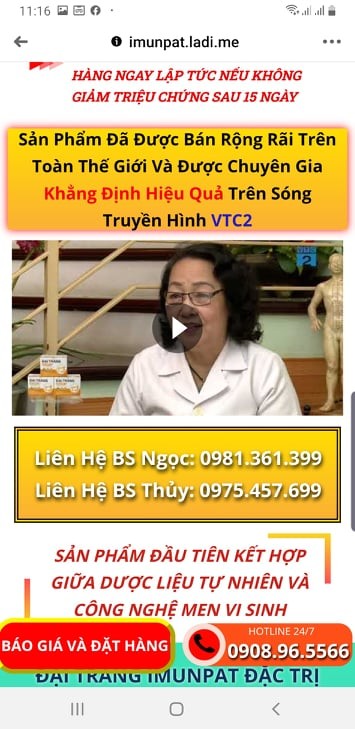 San pham Dai Trang IMUNPAT khong co chuc nang dieu tri benh-Hinh-2