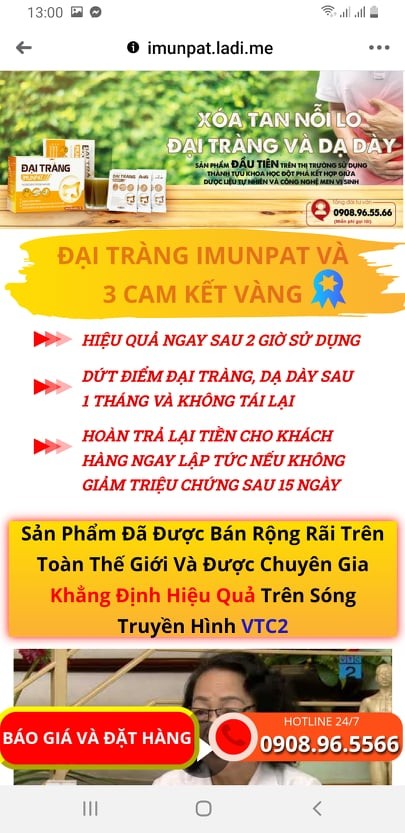 San pham Dai Trang IMUNPAT khong co chuc nang dieu tri benh-Hinh-3