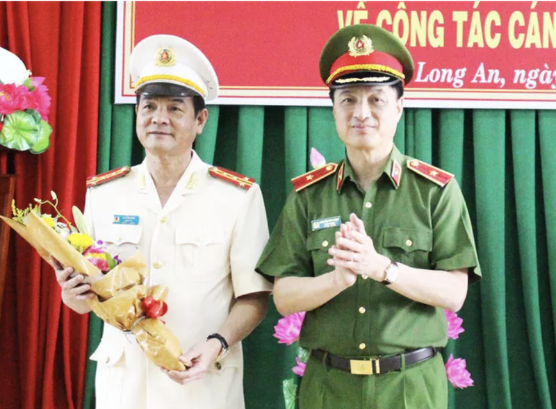 Giam doc Cong an tinh Long An Dai ta Le Hong Nam ve lam Giam doc Cong an TP HCM
