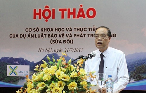 Hoi thao ve Du thao Luat Bao ve va Phat trien rung (sua doi)