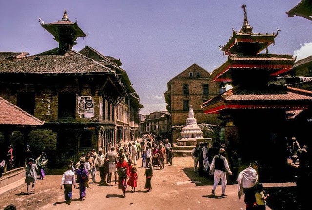 Anh doc ve Kathmandu - thu do Nepal nam 1976