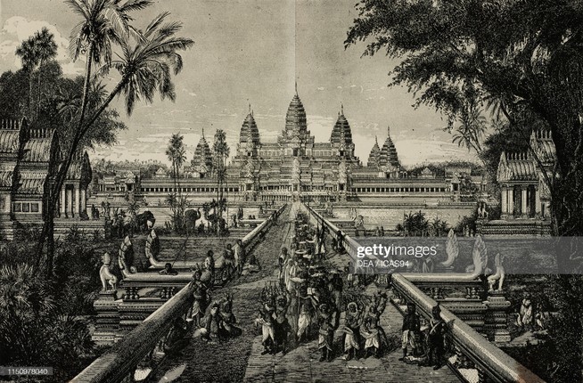 Hinh anh ve den Angkor Wat 140 nam truoc-Hinh-10