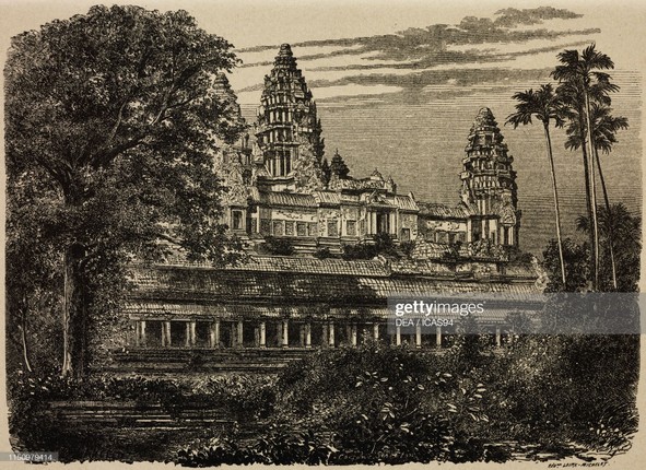 Hinh anh ve den Angkor Wat 140 nam truoc-Hinh-2