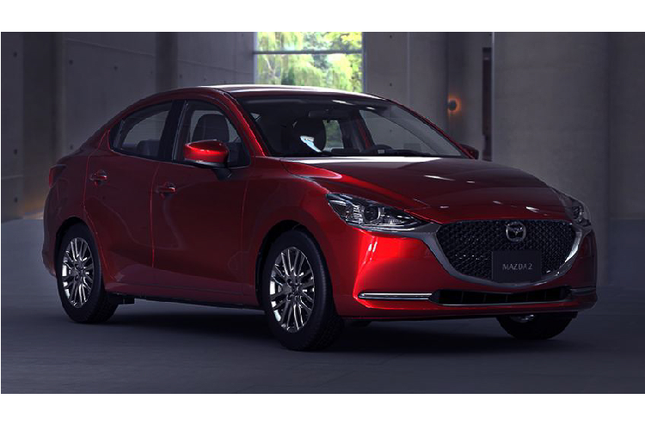 Mazda2 2020 sedan lo dien, chi tu 310 trieu dong