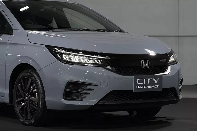 Honda City hatchback 2021 mau xam xi mang gay sot tai Thai Lan-Hinh-5