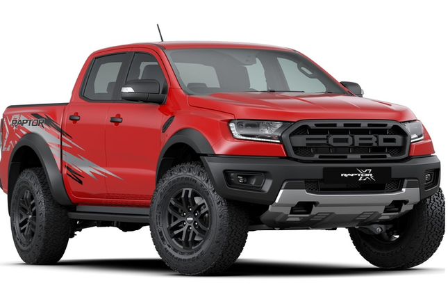 Can canh Ford Ranger Raptor X Special Edition tu 1,2 ty tai Malaysia