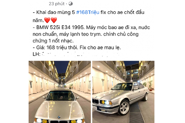 Xe sang BMW 525i gia chi hon 150 trieu o Sai Gon-Hinh-2