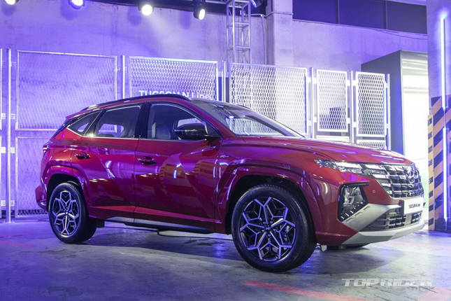 Can canh SUV co C the thao Hyundai Tucson N Line 2021