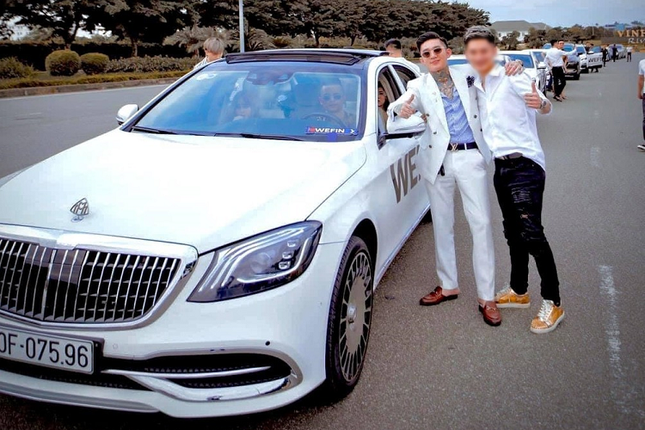 Giang ho mang Hoang Tu Gio so huu xe sang Mercedes-Benz S-Class 'do' Maybach-Hinh-2