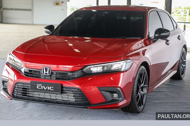Can canh Honda Civic 2022 mo ban tai Malaysia