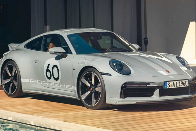 Can canh Porsche 911 Sport Classic 2023 sieu dep