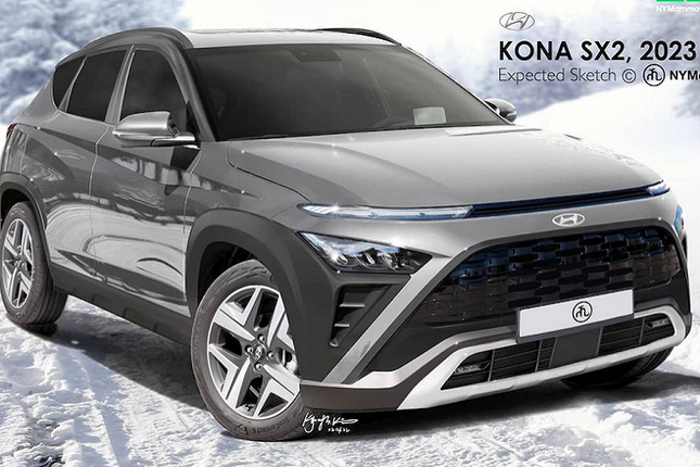 Hyundai Kona 2023 lo dien ca tinh va the thao hon-Hinh-2