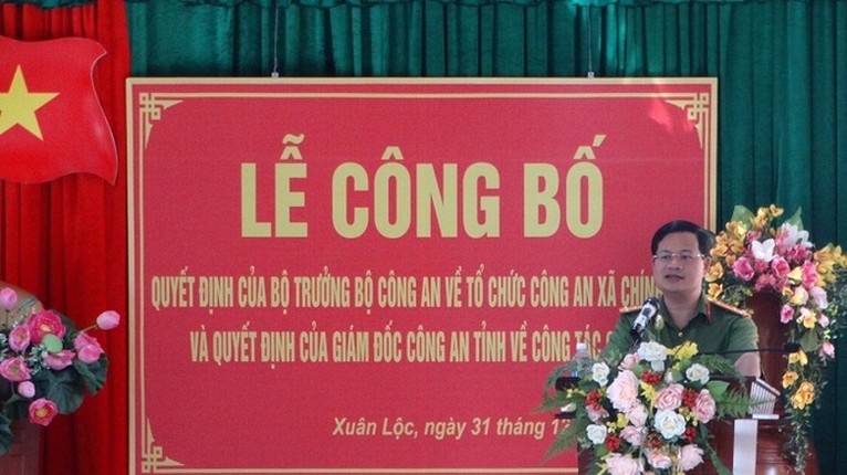 Thuong ta Tran Anh Son duoc bo nhiem lam Pho Giam doc Cong an tinh Dong Nai-Hinh-4