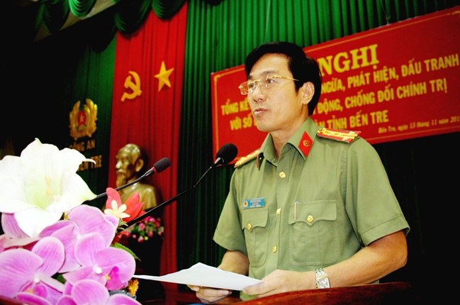 Dai ta Vo Hung Minh - Giam doc Cong an tinh Ben Tre lam Pho Cuc truong Cuc An ninh noi dia-Hinh-5