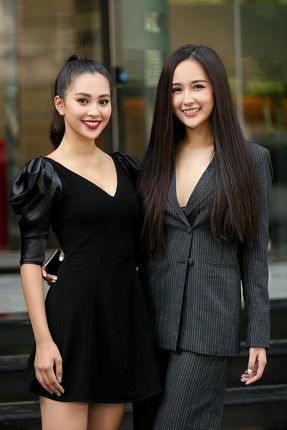 Hoa hau Mai Phuong Thuy va Tieu Vy rang ro so sac tai buoi so khao Miss World Viet Nam 2019