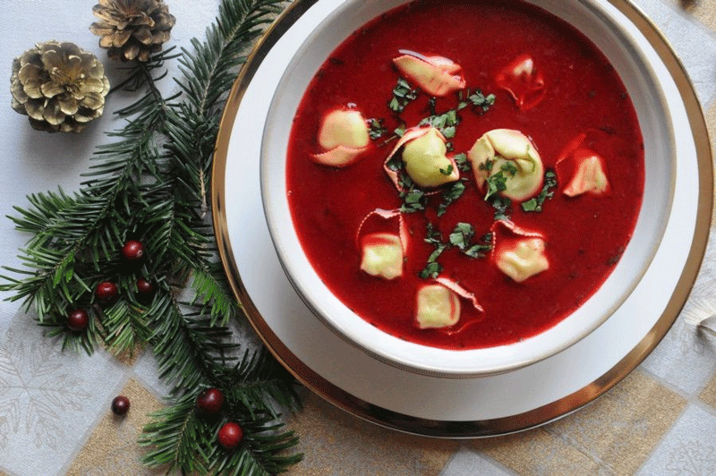 Co gi dac biet trong dac san sup borscht do ngay le Giang sinh cua Ba Lan?