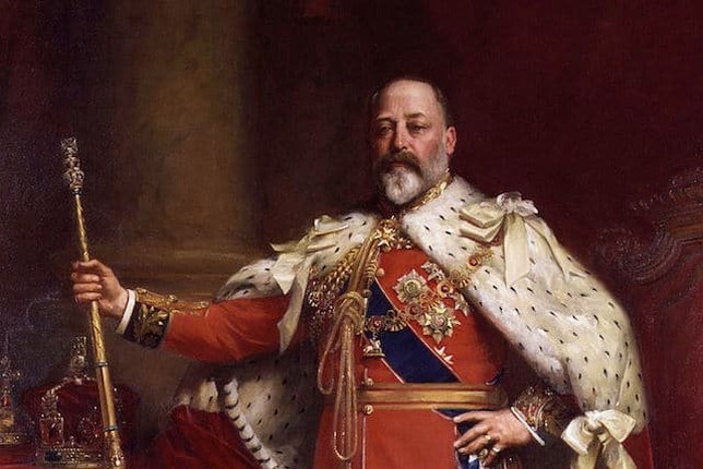 Vua Edward VII vuong vao be boi yeu duong gai diem nhu nao?