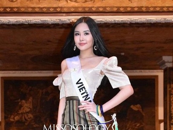 Dan mang “che ong eo” nhan sac Le Au Ngan Anh thi Miss Intercontinental 2018-Hinh-9