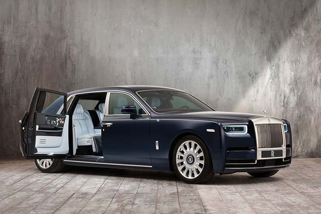 Xe sieu sang Rolls-Royce Phantom 'hoa hong': Tac pham nghe thuat