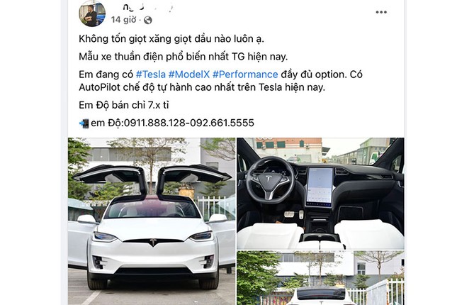 Chi tiet Tesla Model X dang rao ban hon 7 ty tai Viet Nam-Hinh-2