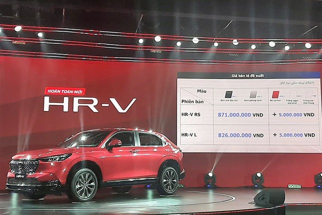 Honda HR-V 2022 lot xac ve ngoai hinh co gia cao nhat 870 trieu dong-Hinh-13