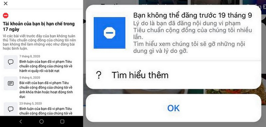 Hang loat tai khoan Facebook o Viet Nam bi khoa do clip nhay cam-Hinh-2