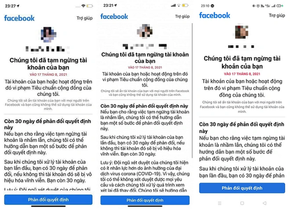 Hang loat tai khoan Facebook o Viet Nam bi khoa do clip nhay cam