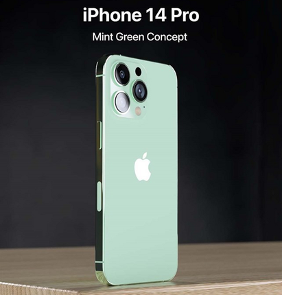 iPhone 14 Pro lo phien ban xanh mint dep me hon, iFan me man-Hinh-11