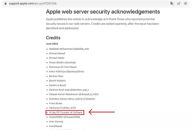 2 hacker mu trang nguoi Viet duoc Apple vinh danh la ai?