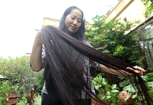 Ngắm bộ ảnh chụp mái tóc dài nhất Việt Nam - Tuổi Trẻ Online