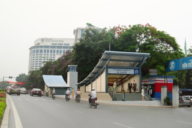 Anh: Phoi canh 12 ga tuyen metro dau tien o Ha Noi-Hinh-10