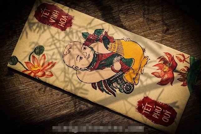 Phong bao li xi handmade mang dam ban sac gioi tre Viet