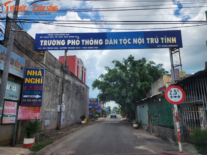Can canh du an Truong dan toc noi tru tinh Dong Nai