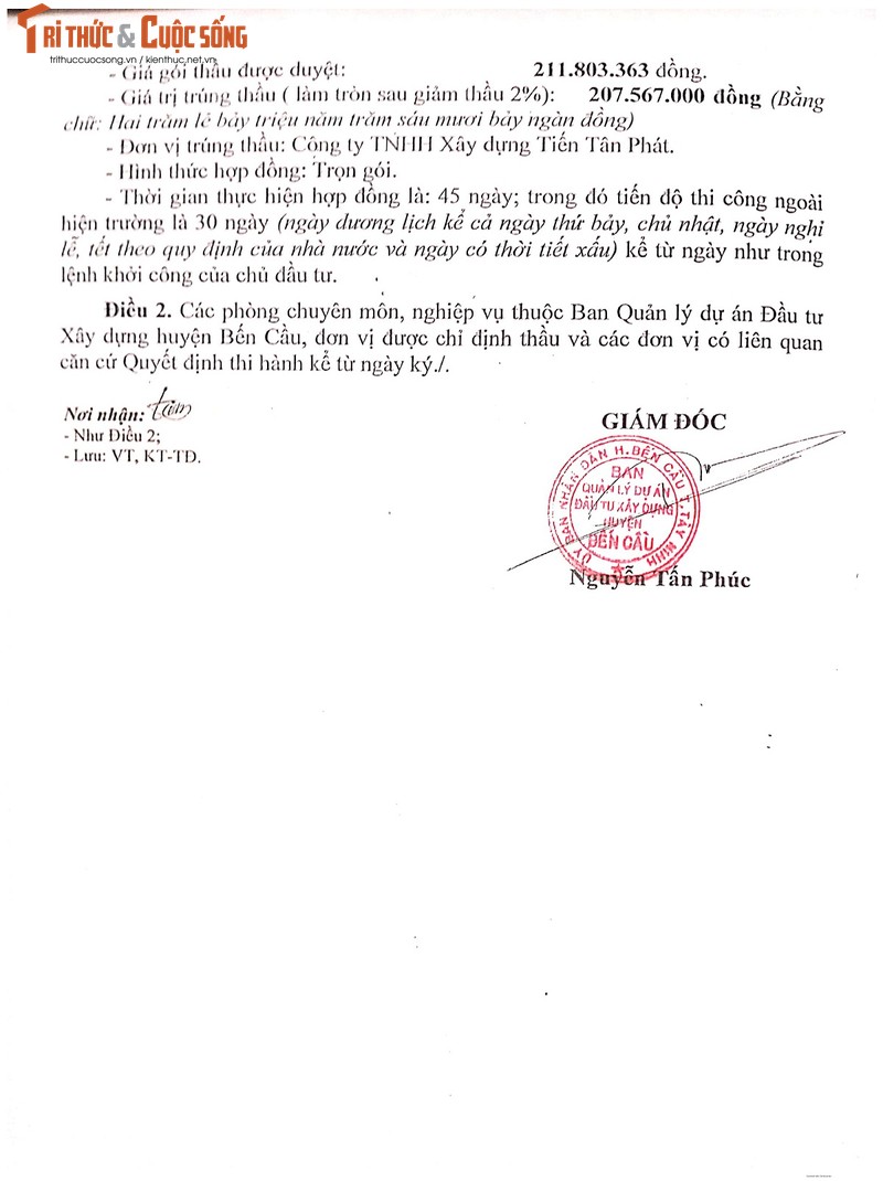 Tay Ninh: Nha thau Tien Tan Phat duoc chi dinh xay cong chao hon 400 trieu dong-Hinh-4