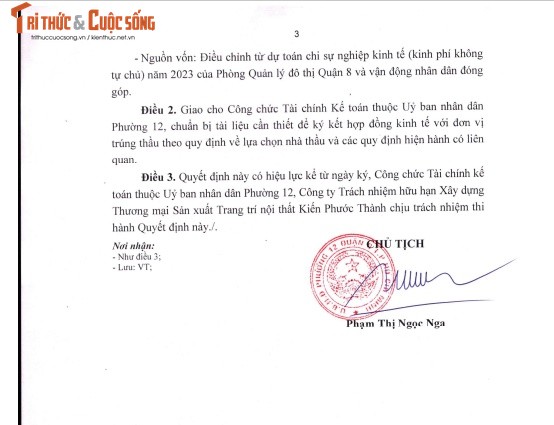 TPHCM: Kien Phuoc Thanh “mot minh mot ngua” trung 2 goi thau tai Phuong 12-Hinh-3