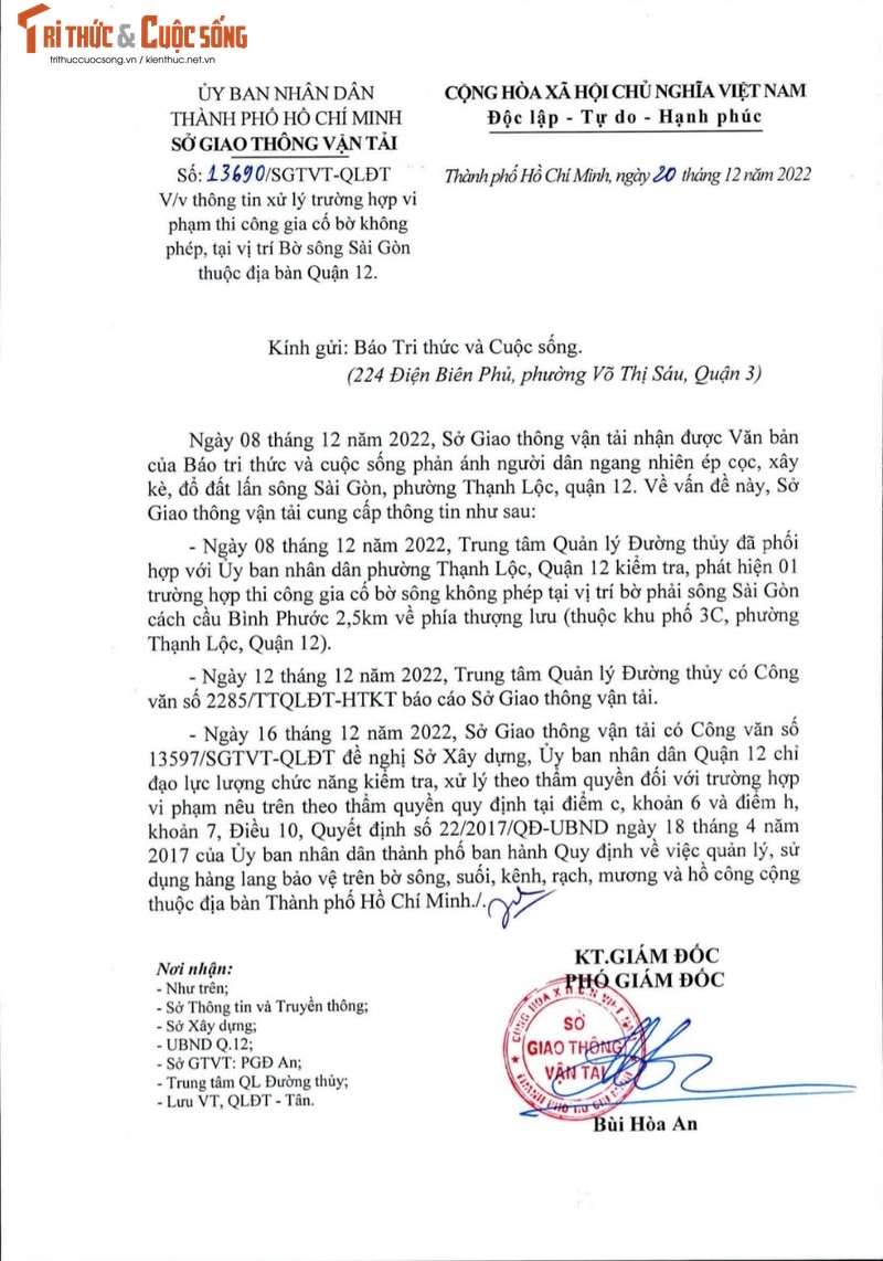 Phuong Thanh Loc (Quan 12, TPHCM): Vu chu quan ca phe Giao Khau lan chiem song, vi sao chua bi xu ly?-Hinh-6